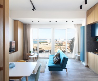 The Seaview Apartments, an interior design project in Palermo by Pucciocollodoro Architetti
