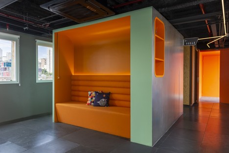 SuperLimão studio designs interiors for Escola 42, an IT school in Saõ Paulo, Brazil
