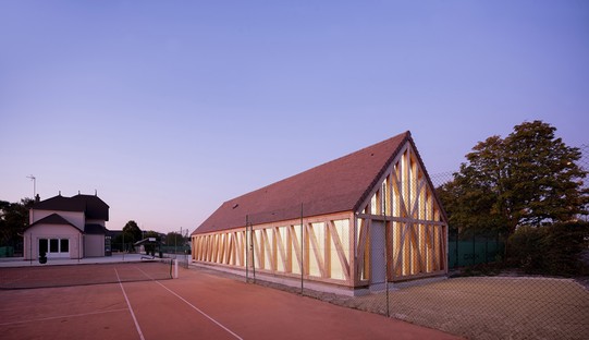 Lemoal Lemoal Architectes New facilities for the Garden Tennis Club in Cabourg
