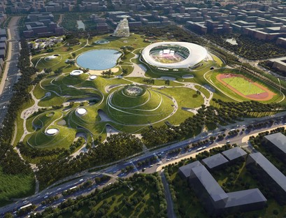 MAD Architects: Architecture and landscape at the Quzhou Sports Park
