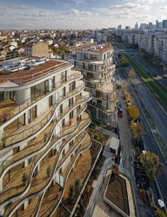 Christophe Rousselle Architecte Courbes residential buildings in Colombes, France
