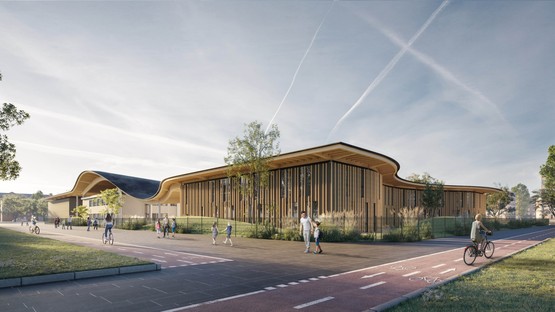 Mario Cucinella Architects New KID Campus in San Lazzaro di Savena
