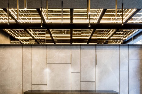 Maurizio Lai Architects interior design for AJI food delivery and take-away

