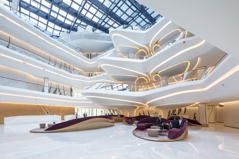 Zaha Hadid Architects ME Dubai hotel and The Opus in Dubai
