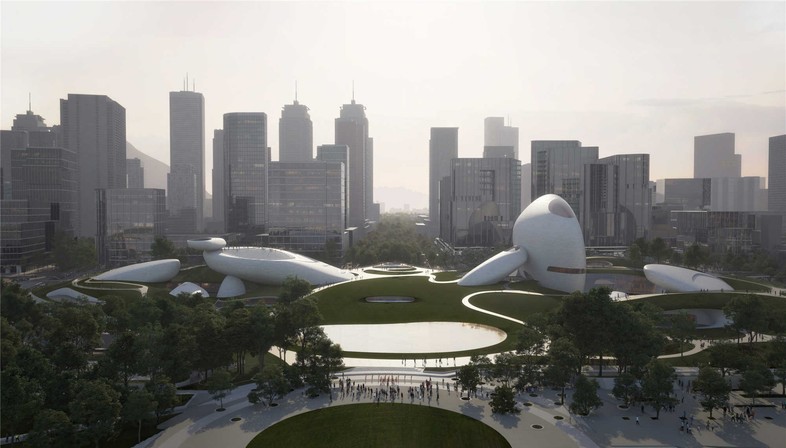 Previews of the future: MAD unveils its plans for Shenzhen Bay Culture Park
