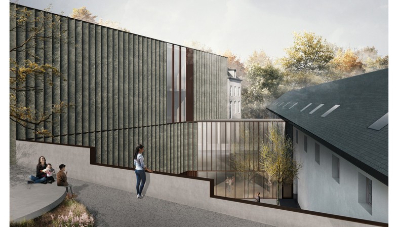 C+S Architects designs urban regeneration project of the former Royal Cavalry Barracks complex in Tervuren, Belgium
