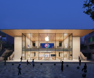 Foster + Partners designs the new Apple Sanlitun store in Beijing