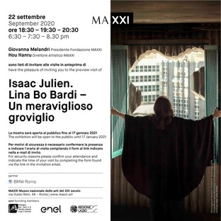 Isaac Julien pays tribute to Lina Bo Bardi – Un meraviglioso groviglio at Maxxi in Rome
