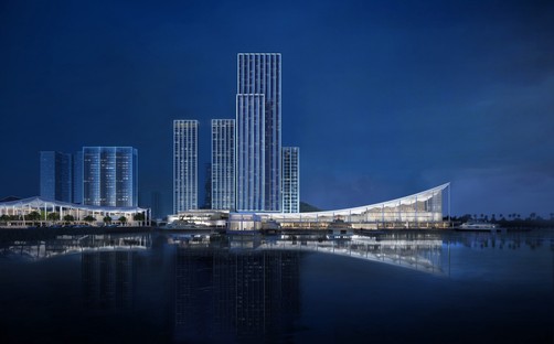 SOM designs Jiuzhou Bay, the new waterfront for Zhuhai in China
