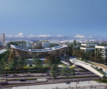 VenhoevenCS + Ateliers 2/3/4/ Aquatic Centre for the Paris 2024 Olympics
