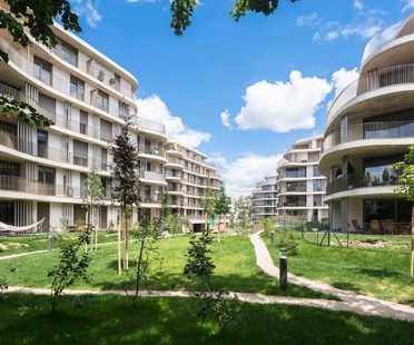 Berger Parkkinen Architects designs Der Rosenhügel housing in Vienna

