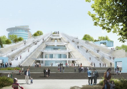 MVRDV brings new life to the Pyramid of Tirana 
