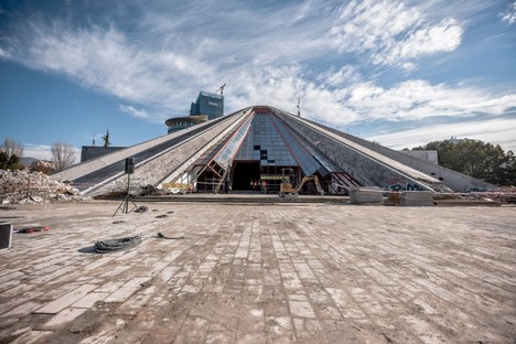 MVRDV brings new life to the Pyramid of Tirana 
