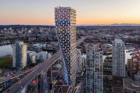Vancouver House designed by BIG studio named Best Tall Building Worldwide 2021 
