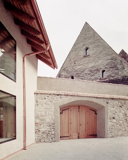 MoDusArchitects presents new entrance and extension of the Novacella Abbey Museum.
