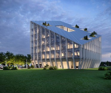 Peter Pichler Architecture + ARUP design winning project for the Bonfiglioli Headquarters
