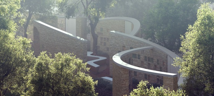 Form4 Architecture unveils design for Intertwined Eternities, a columbarium in Aptos, California
