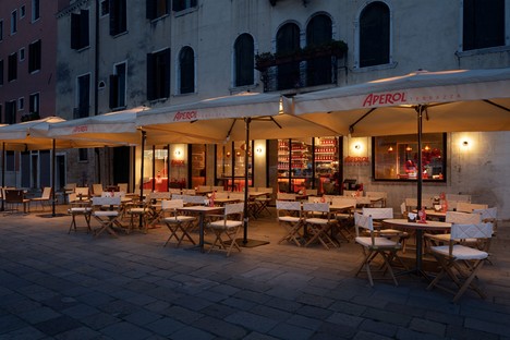 Vudafieri-Saverino Partners Interior Design for Terrazza Aperol in Venice
