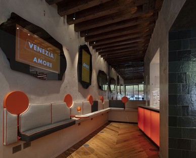 Vudafieri-Saverino Partners Interior Design for Terrazza Aperol in Venice
