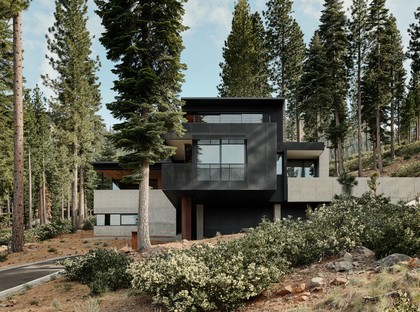 Faulkner Architects Lookout House, a minimalist house in Sierra Nevada
