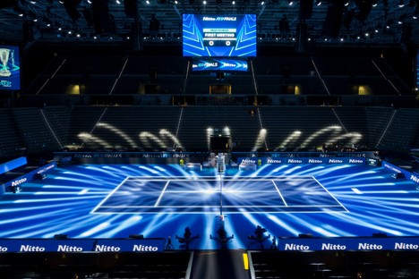 Benedetto Camerana designs the facilities for the Nitto ATP Finals in Turin
