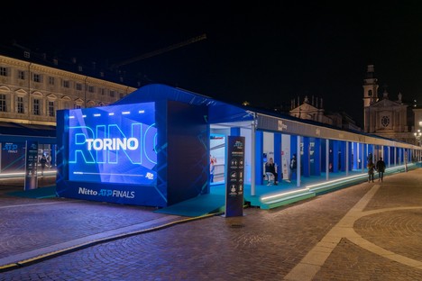 Benedetto Camerana designs the facilities for the Nitto ATP Finals in Turin
