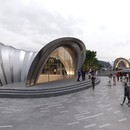 Zaha Hadid Architects new metro stations in Dnipro
