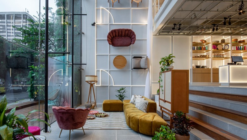 Superlimão Interior design for home and living stores
