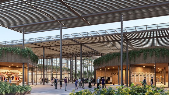 Cité Arquitetura Shopping Mall integrated into the landscape of Brasilia

