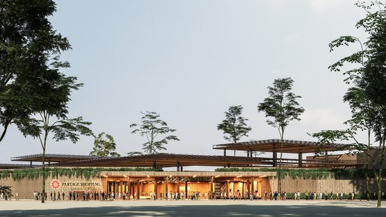 Cité Arquitetura Shopping Mall integrated into the landscape of Brasilia

