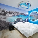 Blue Apartment interior design by Simone Micheli
