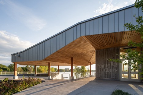 ADHOC Architectes & Prisme Architecture Nautical Centre of Baie-de-Valois Quebec
