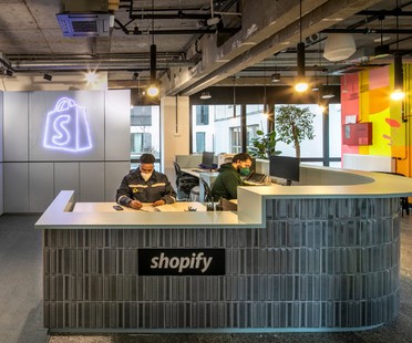 MVRDV interior for post pandemic offices of Shopify Berlin
