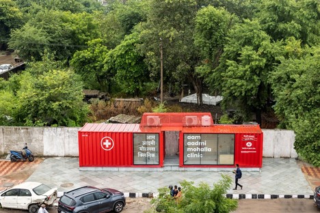  Architecture Discipline builds sustainable clinics out of containers in Delhi