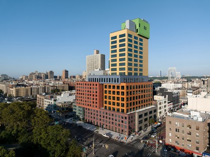 MVRDV Radio Hotel and Tower: a colourful new landmark for Upper Manhattan

