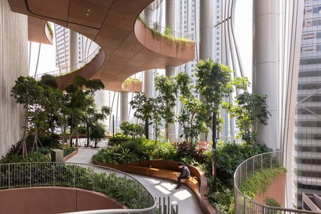 BIG-Bjarke Ingels Group and CRA-Carlo Ratti Associati design CapitaSpring, biophilic skyscraper in Singapore
