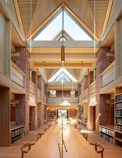 Magdalene College Library in Cambridge by Níall McLaughlin Architects is the RIBA Stirling Prize 2022 winner
