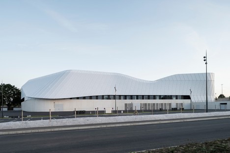 Hérault Arnod Architectures designs Espace Mayenne in Laval, France
