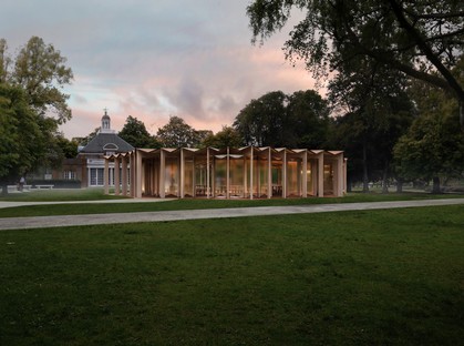 Lina Ghotmeh designs the new Serpentine Pavilion in London
