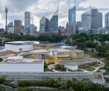 Inauguration of the Sydney Modern Project by the SANAA studio, new spaces at the Art Gallery of New South Wales in Australia
