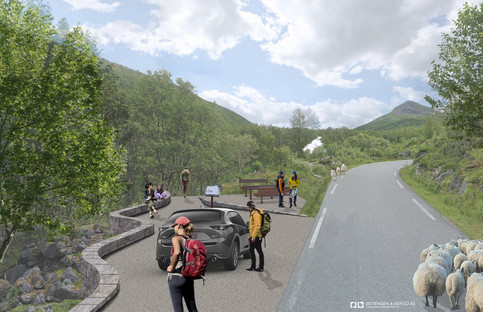 Six new landscape architecture projects on the Norwegian Scenic Route

