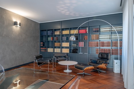 Francesco Marrone Interior Design in the pursuit of sober elegance for a Notary's Office
