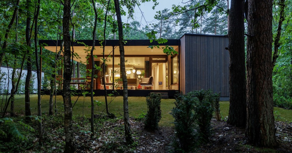 Finding yourself in nature, the Center Parcs Cottage by Concrete
