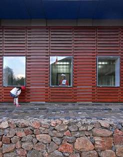 Prefabricated ecological school in China