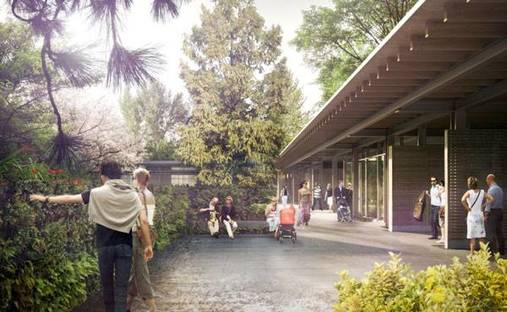 Olson Kundig Architects, plan for Bellevue Botanical Garden