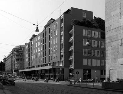 Vito e Gustavo Latis building in Via Turati, 1953
