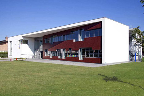 Green school building in Padua
