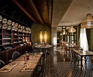 Salefino, interior design for Il Re di Girgenti restaurant
