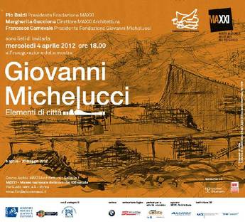Giovanni Michelucci: Elements of the city exhibition
