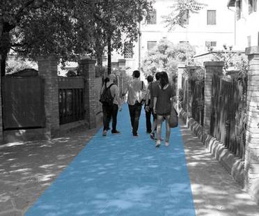 Blue carpet for young designers all over the world
